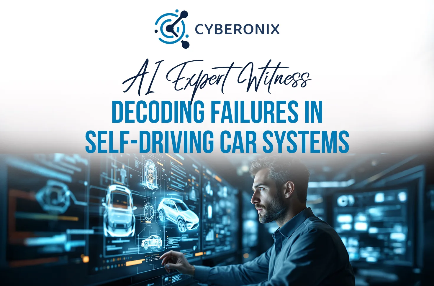 AI expert witness analysis of self-driving car system failures